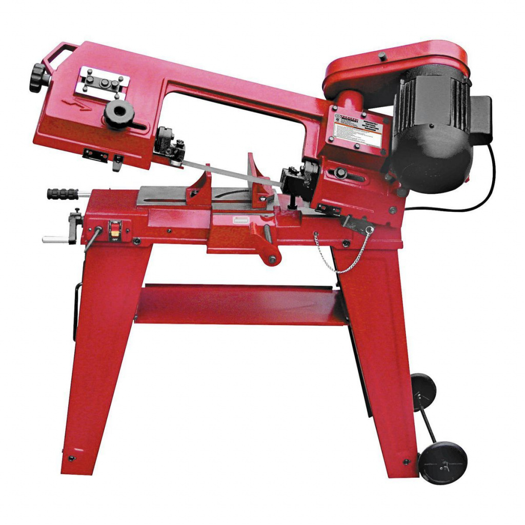 Harbor Freight $349 Metal Bandsaw - Horizontal & Vertical Operation