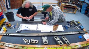 HS: Final Riveting the horizontal stabilizer skeleton. Pahe 8-11