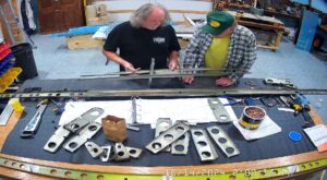 HS: Final Riveting the horizontal stabilizer skeleton. Pahe 8-11