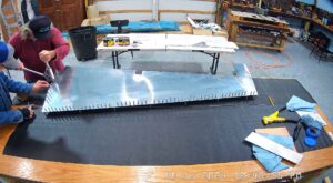 RA: Closing Up The Rudder & Trailing Edge Riveting