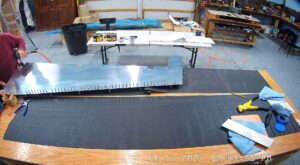 RA: Closing Up The Rudder & Trailing Edge Riveting