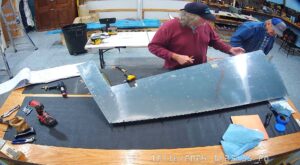 RA: Closing Up The Rudder & Trailing Edge Riveting