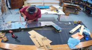 RA: Closing Up The Rudder & Trailing Edge Riveting