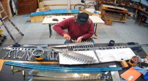 EA: Assembling The Counterbalance & Tip Ribs, Final Drilling