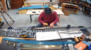 EA: Assembling The Counterbalance & Tip Ribs, Final Drilling