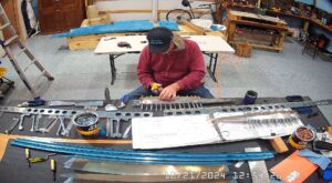 EA: Assembling The Counterbalance & Tip Ribs, Final Drilling