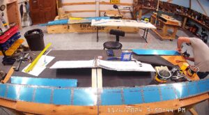 EA: Page 9-16, Steps 3, 4 & 5. Scuff Foam Rib Locations, Final Bend Trim Tab Skins & End Tabs