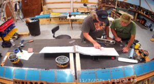 TC: Page 10-2, Steps 1 Through 3. Make Tie Down Bar & F-1011E Rudder Cable Angle