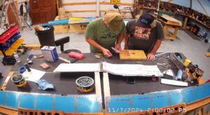 TC: Page 10-2, Steps 1 Through 3. Make Tie Down Bar & F-1011E Rudder Cable Angle