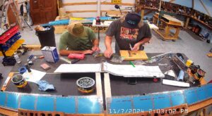 TC: Page 10-2, Steps 1 Through 3. Make Tie Down Bar & F-1011E Rudder Cable Angle