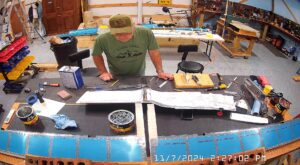 TC: Page 10-2, Steps 1 Through 3. Make Tie Down Bar & F-1011E Rudder Cable Angle