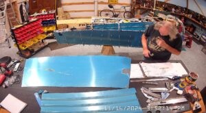 TC: Page 10-12 Step 3, 4 & 5. Heavily Flute Flanges, Insert F-1047A & B, Cleco F-1075 Aft Skin In Place