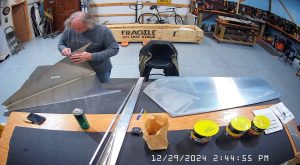 Cleaning & Deburring The Zenith 750 SD Rudder