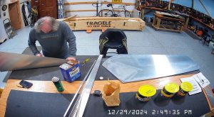 Cleaning & Deburring The Zenith 750 SD Rudder