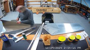 Cleaning & Deburring The Zenith 750 SD Rudder