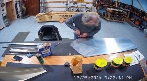 Cleaning & Deburring The Zenith 750 SD Rudder