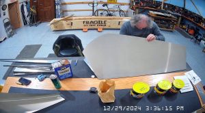 Cleaning & Deburring The Zenith 750 SD Rudder