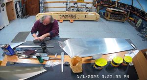 Scuffing & Cleaning 750 SD Rudder Components