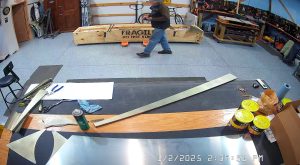 750 SD Rudder Skeleton Assembly