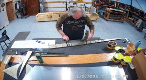 750 SD Rudder Skeleton Assembly