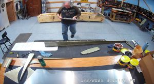 750 SD Rudder Skeleton Assembly