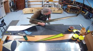 750 SD Rudder Skeleton Assembly