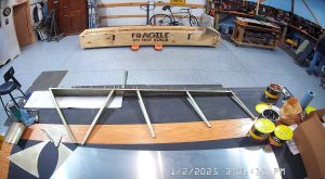 750 SD Rudder Skeleton Assembly