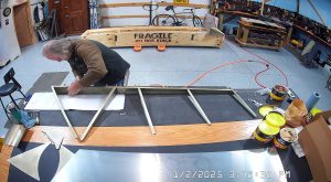 750 SD Rudder Skeleton Assembly