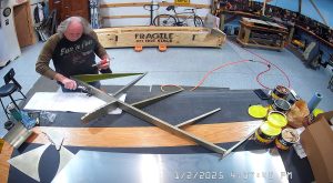 750 SD Rudder Skeleton Assembly