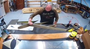 750 SD Rudder Skeleton Assembly