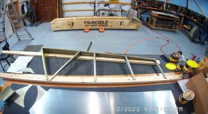 750 SD Rudder Skeleton Assembly