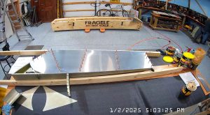 750 SD Rudder Skin Assembly