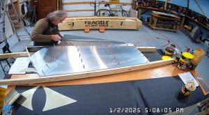 750 SD Rudder Skin Assembly