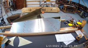 750 SD Rudder Skin Assembly