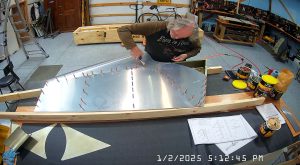 750 SD Rudder Skin Assembly