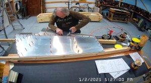 750 SD Rudder Skin Assembly