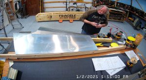 750 SD Rudder Skin Assembly