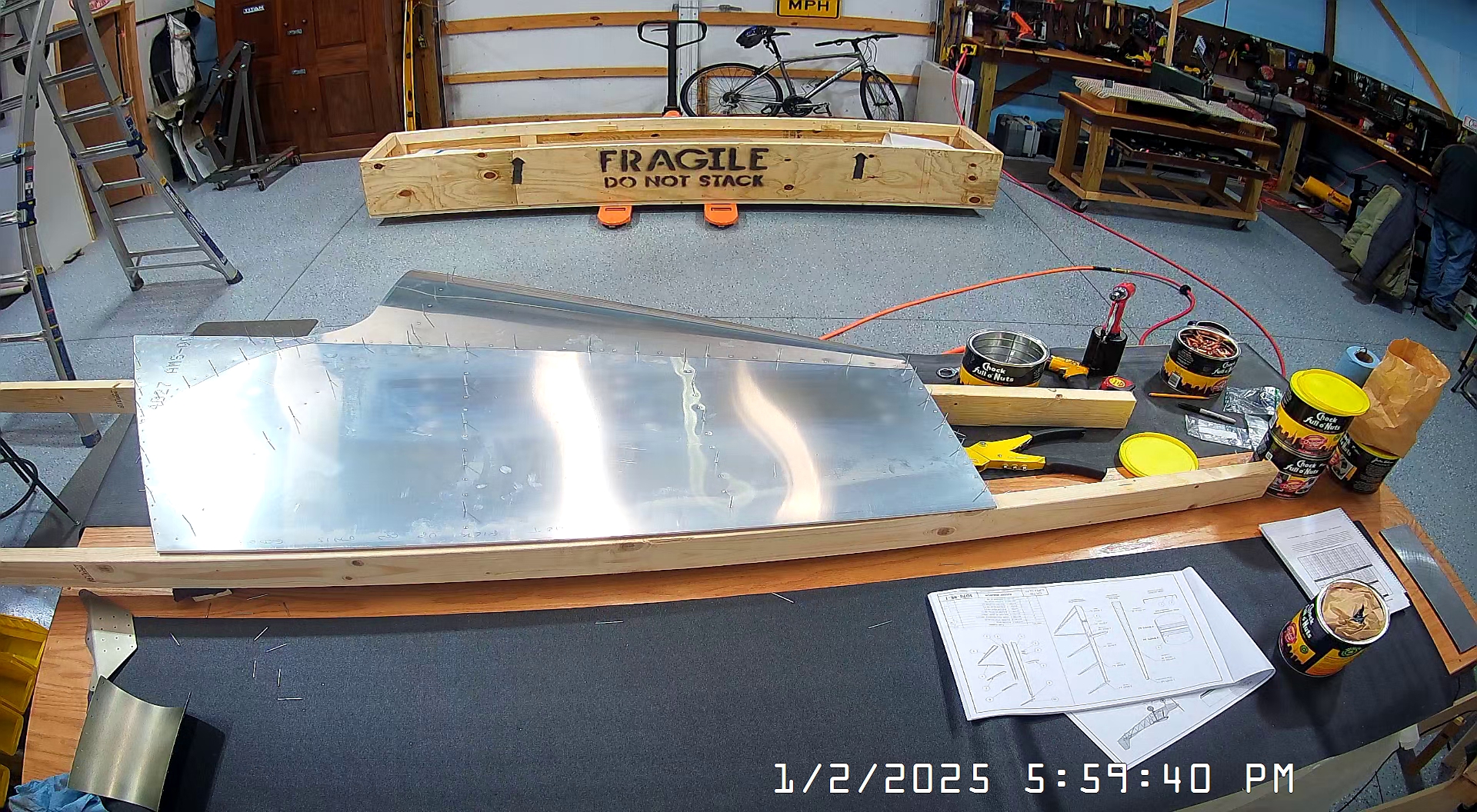 750 SD Rudder Skin Assembly